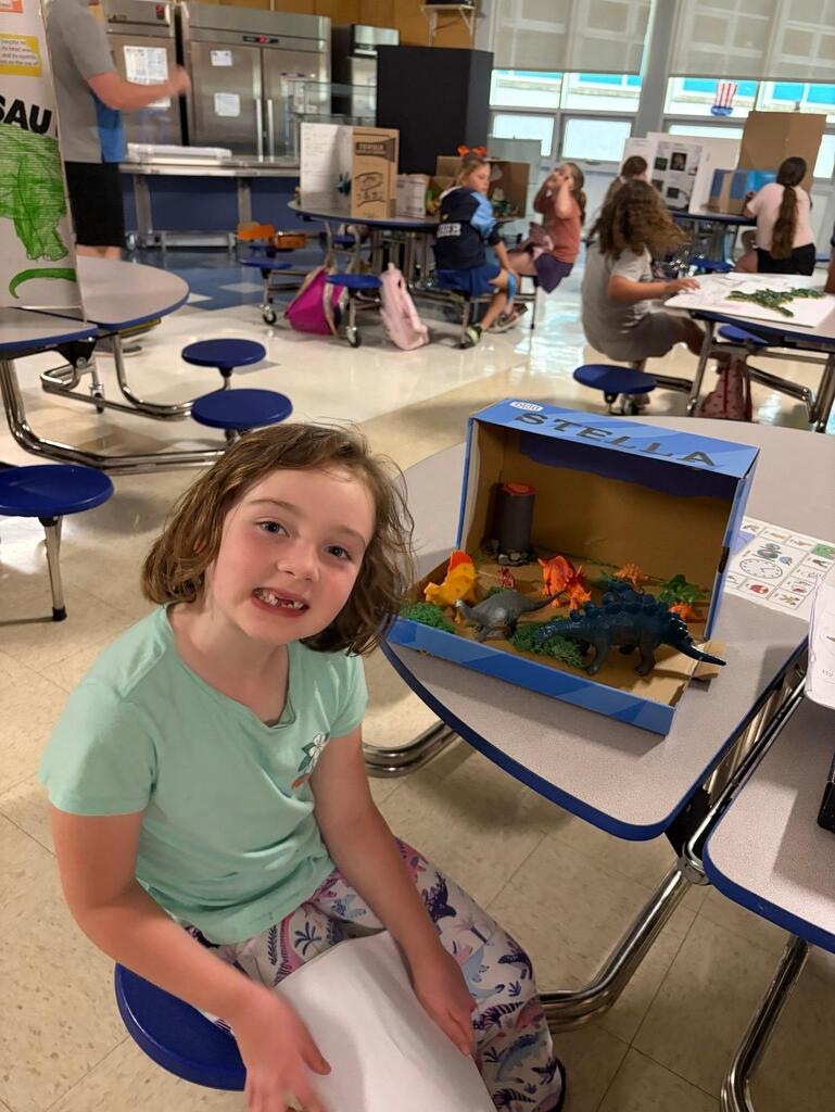 🦖Last week, second graders had their annual Dinosaur Museum Day! Students chose a dinosaur to research, made a report in school, and then continued the learning at home and created a presentation. Elementary students from the other grades had the chance to come through the "Museum" and hear from the students about their projects, and then friends and families got to join in the fun, too. Great job to the second-grade team, and thanks for sharing your photos! Dino Day is always a roaring success!🦕