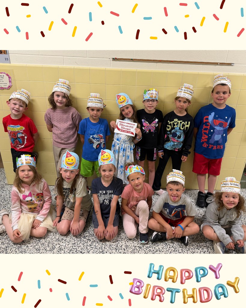 Dear Stewart’s Shops Donation Department,  Thank you so much for donating ice cream sundae kits to our 1st grade at Hoosick Falls Central School. We had our annual celebration for our 1st grade students who have birthdays over the summer. Students and staff enjoyed the sundaes a great deal!   With sincere appreciation, The First-Grade Team and Students!