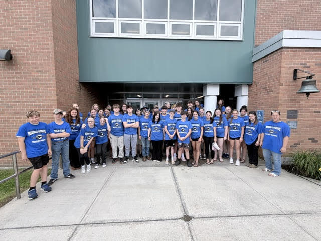 🐾🎓 Congratulations to our 8th-grade students on their 8th-grade graduation. We are proud of all you have accomplished and are excited to welcome you to Hoosick Falls High School. Best wishes as you begin this exciting new chapter as members of the Class of 2030!