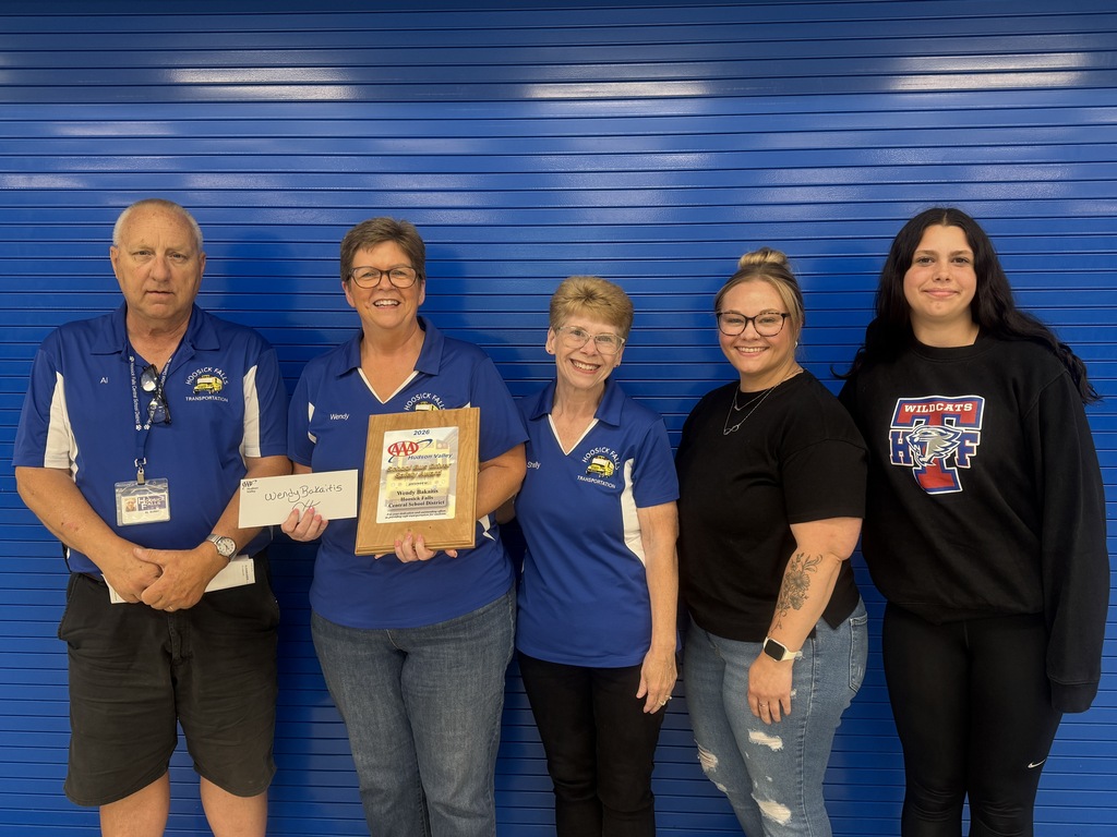 Wendy Bakaitis was awarded the AAA School Bus Driver Safety Award