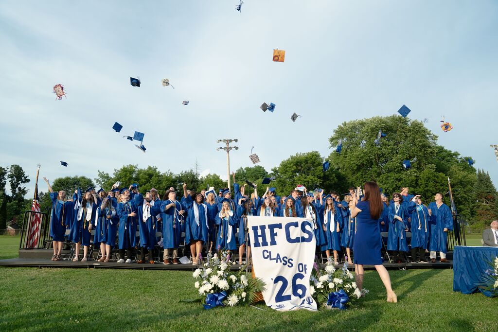 📸 The graduation photos are here! https://vanessalewisphotography.passgallery.com/-hfcsgraduation2026/gallery Please enjoy these wonderful photos from the Hoosick Falls High School Class of 2026 Commencement Ceremony, captured by the talented Vanessa Lewis. Thank you for preserving these special memories for our graduates and their families!  We also extend our sincere appreciation to our commencement guest speaker, Captain Sydney "Chaos" Glover; Graduation Advisor Mrs. Nelson; Class Advisors Ms. Dansin and Mr. V; and the many HFCSD faculty and staff members who helped make this year's ceremony a success. From technology support and printed programs to the band ensemble, student speeches, diplomas, decorations, planning, and cleanup, countless individuals worked behind the scenes to make this day truly memorable.  Congratulations once again to the Hoosick Falls High School Class of 2026! We are proud of all you have accomplished and wish you the very best as you begin your next chapter. 💙🎓🐾