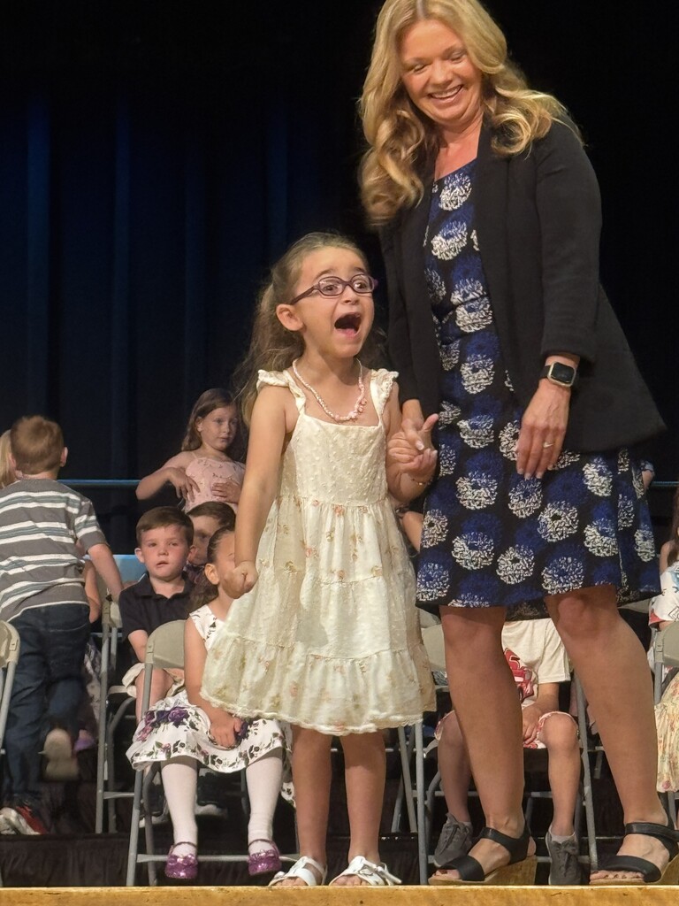 🎓💙 Last Friday, our kindergarten students took to the stage to wave goodbye to kindergarten and hello to first grade! Over the past year, our youngest Panthers have learned so much, grown in countless ways, and built a strong foundation thanks to the dedication and care of our amazing kindergarten team. We are so proud of all they have accomplished and can't wait to watch them continue to learn, grow, and succeed in first grade. Way to go, Tiny Panthers! 🐾📚