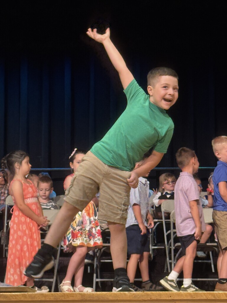 🎓💙 Last Friday, our kindergarten students took to the stage to wave goodbye to kindergarten and hello to first grade! Over the past year, our youngest Panthers have learned so much, grown in countless ways, and built a strong foundation thanks to the dedication and care of our amazing kindergarten team. We are so proud of all they have accomplished and can't wait to watch them continue to learn, grow, and succeed in first grade. Way to go, Tiny Panthers! 🐾📚
