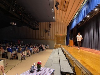 Our Middle School/High School Librarian, Mrs. Antolick, wanted to share highlights from a special day in our library! 📚 On June 12, Hoosick Falls had the honor of welcoming internationally acclaimed young adult author Pablo Cartaya. Throughout the day, he met with our fifth- and sixth-grade students, sharing how our experiences shape our journeys and how we can learn, grow, and find strength through them. Mr. Cartaya also led an engaging writers' workshop, giving students a behind-the-scenes look at his creative process and offering tips for crafting compelling stories. Students were thrilled to meet the author of a book they had been reading, ask thoughtful questions, and have their books signed. Thank you, Mrs. Antolick, for organizing this incredible opportunity and for sharing these wonderful moments with our school community!🐾