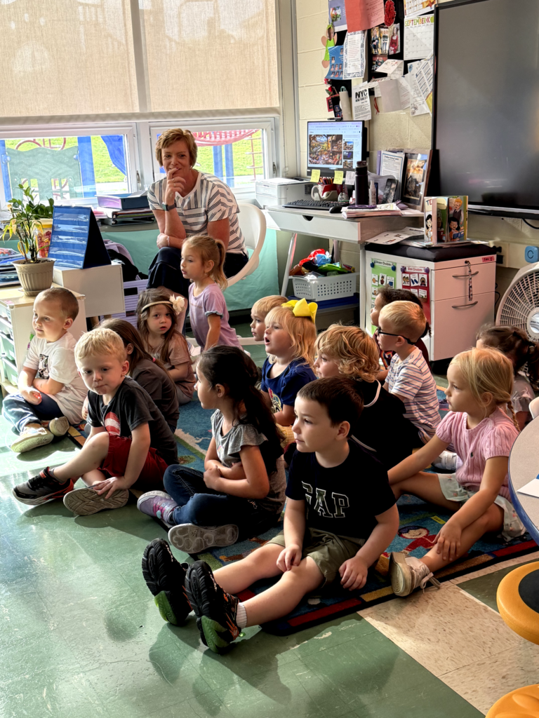 Pawsitive vibes at HFCS! 🐾 Our UPK and Kindergarten students loved getting to know our School Resource Officer, Deputy Garhartt, and K9 Eddie during their classroom visits over the last few days! 🐶Along with custom stickers and coloring books, Eddie helped teach our youngest learners how to gently approach and pet a therapy dog. These visits are such a great way for students to build strong connections with Deputy Garhartt and feel safe at school. Thank you, Deputy Garhartt and Eddie, for taking the time to visit! 💙👏