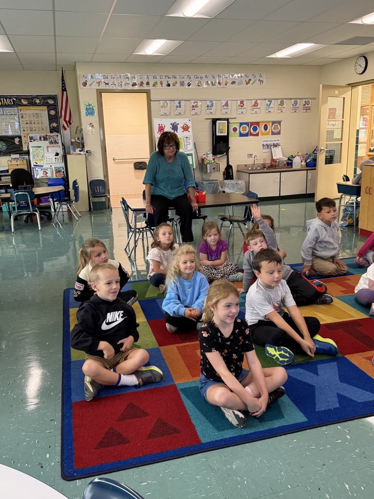 Pawsitive vibes at HFCS! 🐾 Our UPK and Kindergarten students loved getting to know our School Resource Officer, Deputy Garhartt, and K9 Eddie during their classroom visits over the last few days! 🐶Along with custom stickers and coloring books, Eddie helped teach our youngest learners how to gently approach and pet a therapy dog. These visits are such a great way for students to build strong connections with Deputy Garhartt and feel safe at school. Thank you, Deputy Garhartt and Eddie, for taking the time to visit! 💙👏