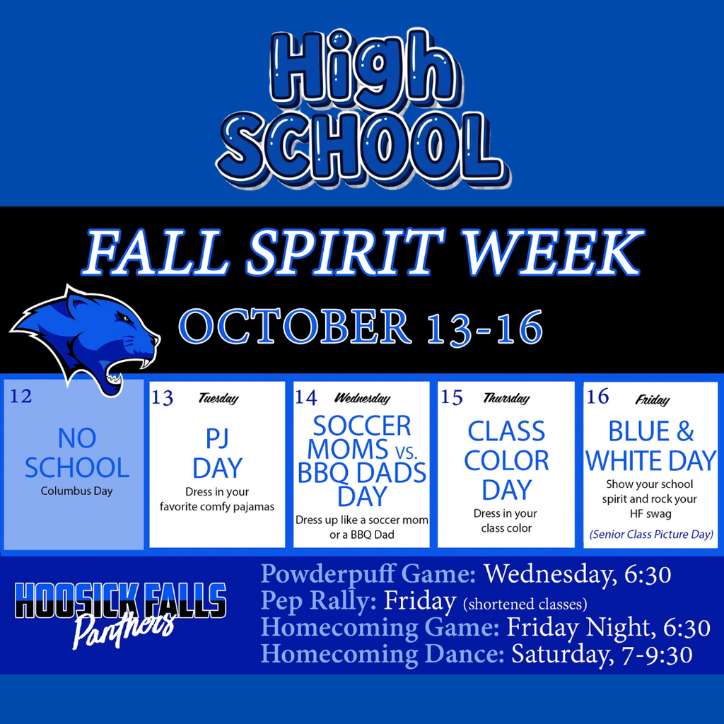 high school spirit week themes 2026