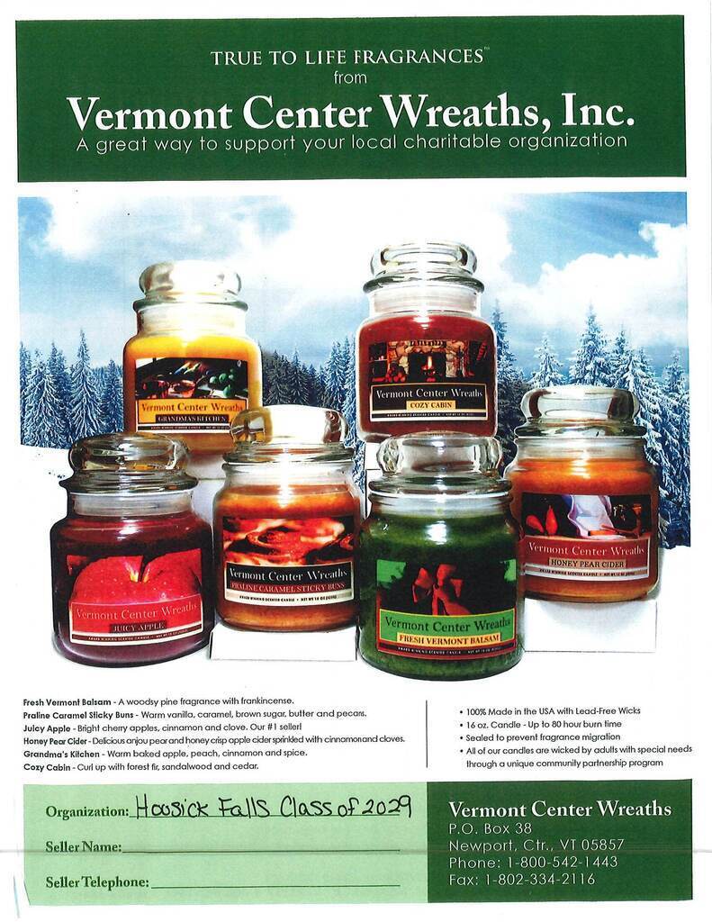 class of 2029 candle fundraiser