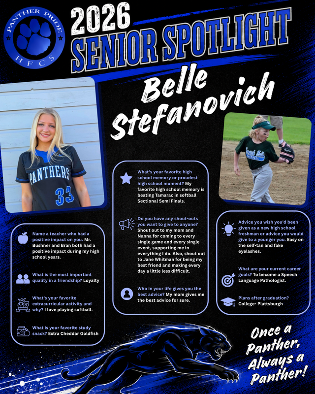 🎓Senior Spotlights!🐾