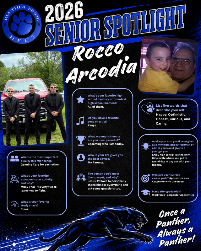 🎓Senior Spotlights!🐾