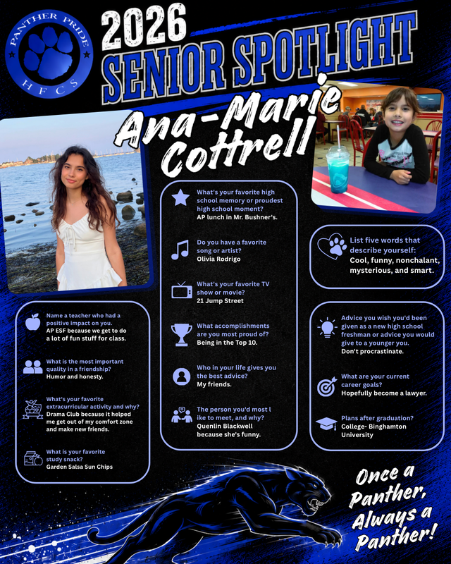 🎓Senior Spotlights!🐾