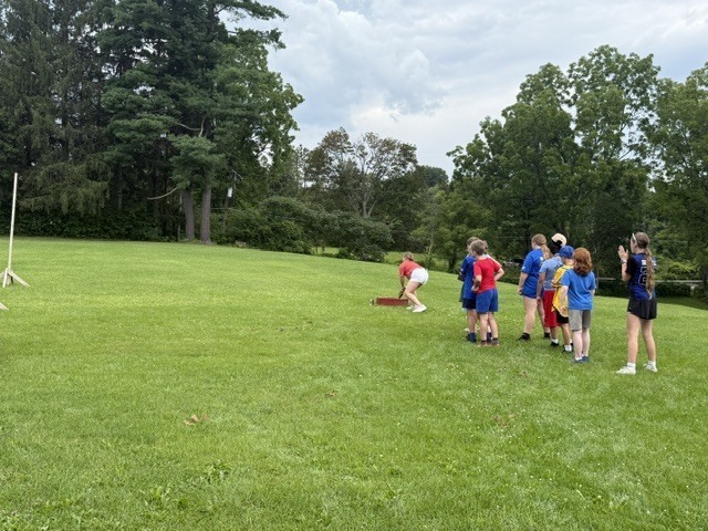 Living History Summer Institute students recently toured Johnson Hall State Historic Site