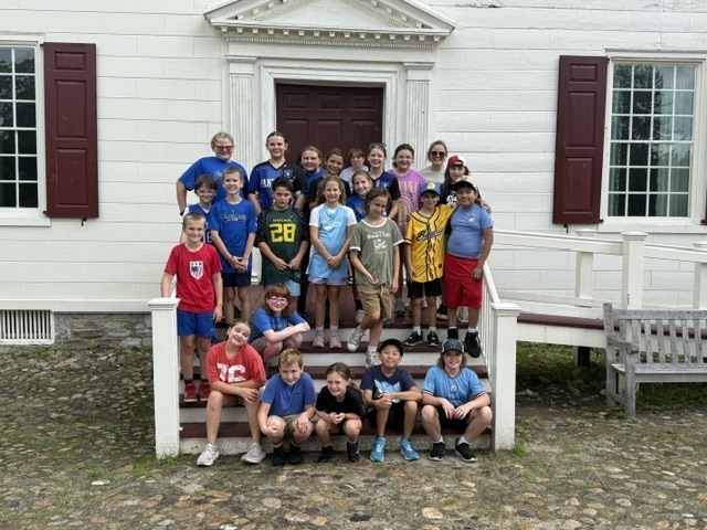 Living History Summer Institute students recently toured Johnson Hall State Historic Site