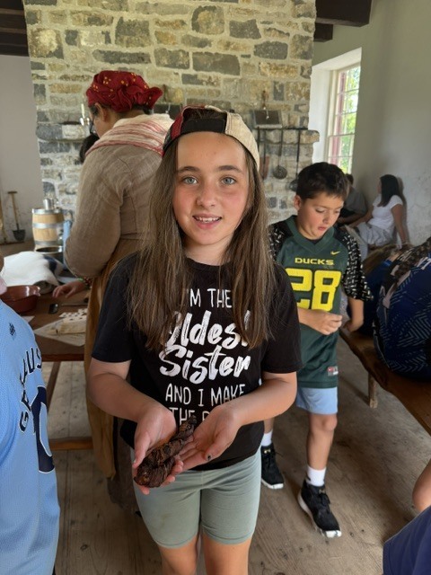 Living History Summer Institute students recently toured Johnson Hall State Historic Site