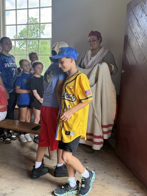 Living History Summer Institute students recently toured Johnson Hall State Historic Site
