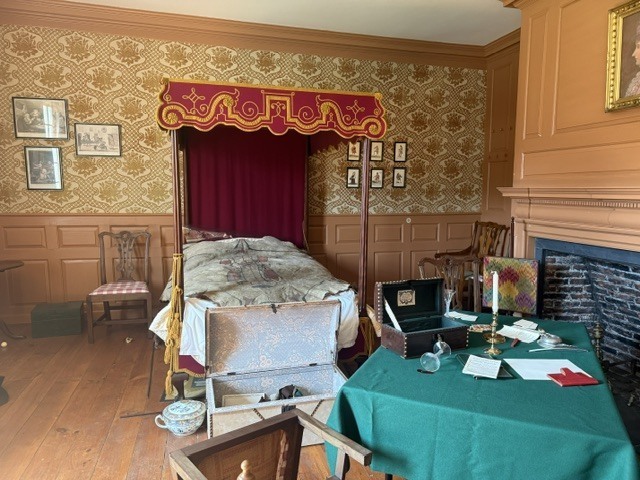 Living History Summer Institute students recently toured Johnson Hall State Historic Site
