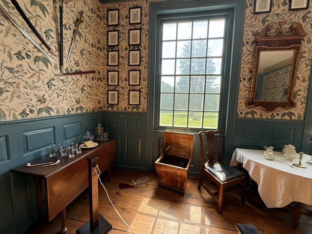 Living History Summer Institute students recently toured Johnson Hall State Historic Site