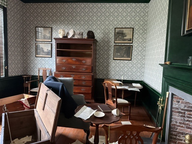 Living History Summer Institute students recently toured Johnson Hall State Historic Site