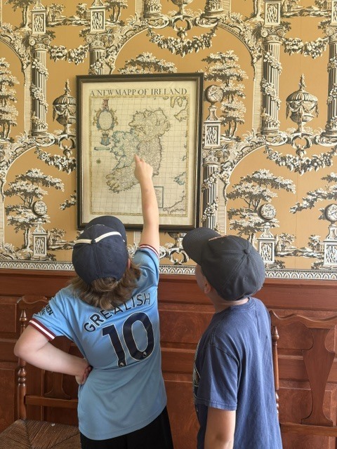 Living History Summer Institute students recently toured Johnson Hall State Historic Site
