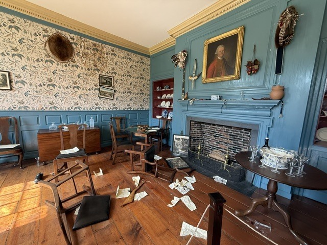 Living History Summer Institute students recently toured Johnson Hall State Historic Site