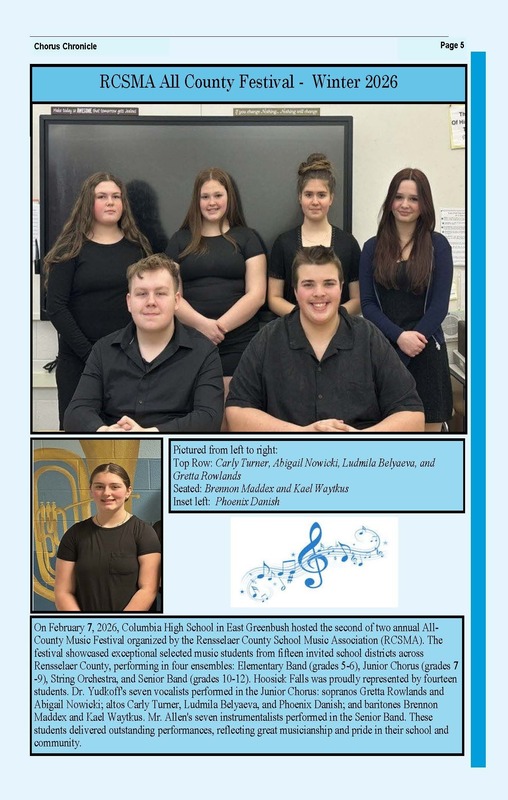 2025-2026 chorus chronical