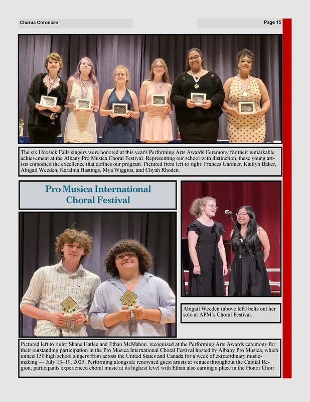 2025-2026 chorus chronical