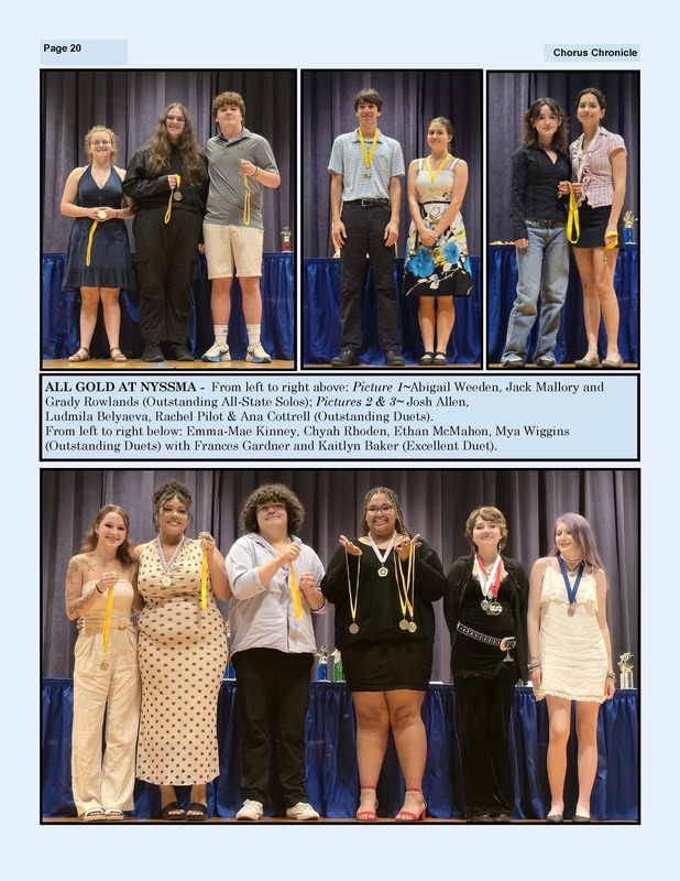 2025-2026 chorus chronical