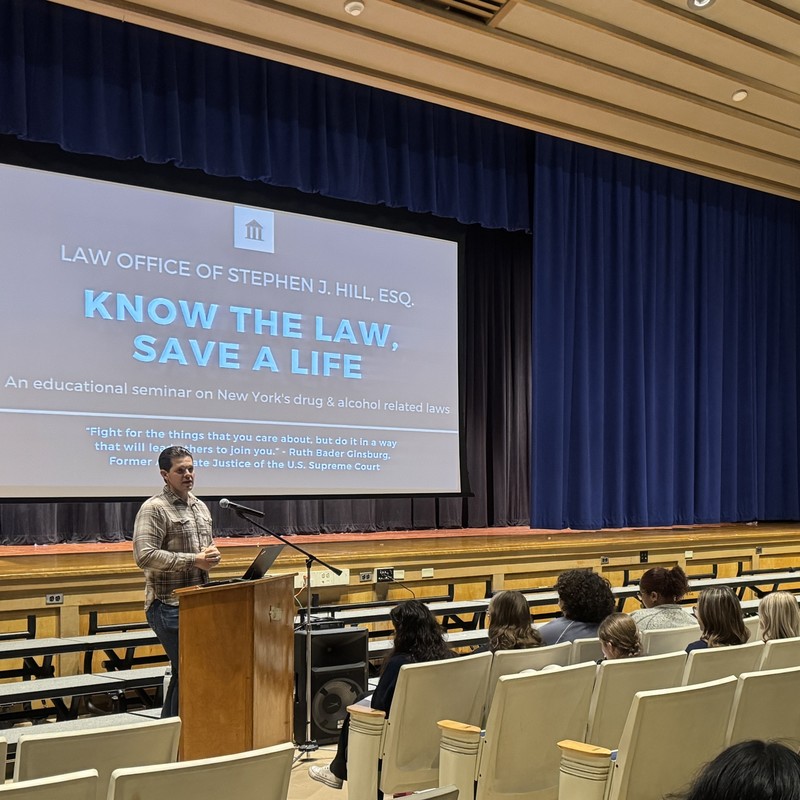 Presentations from Speak Sobriety Founder, 