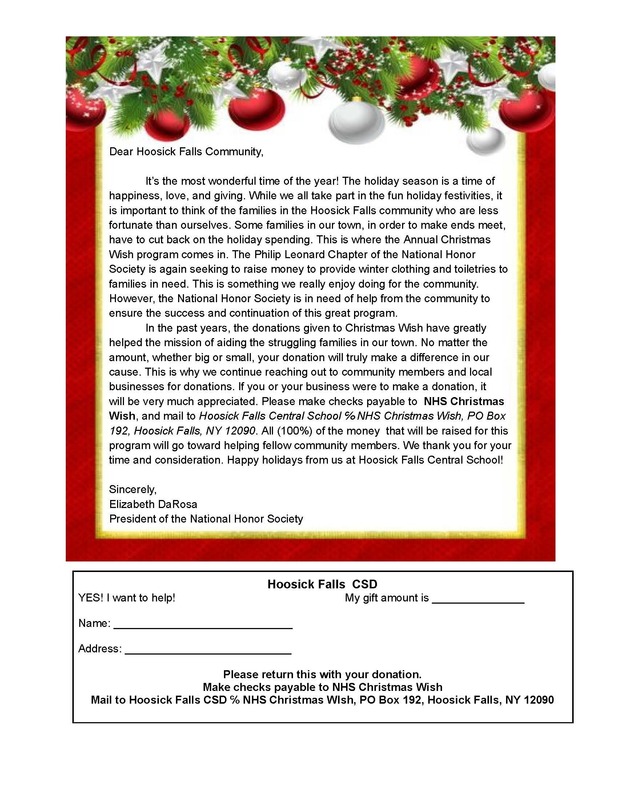 christmas wish letter