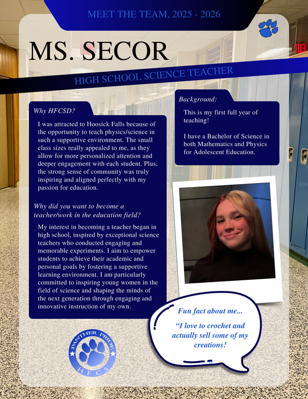secor's meet the team