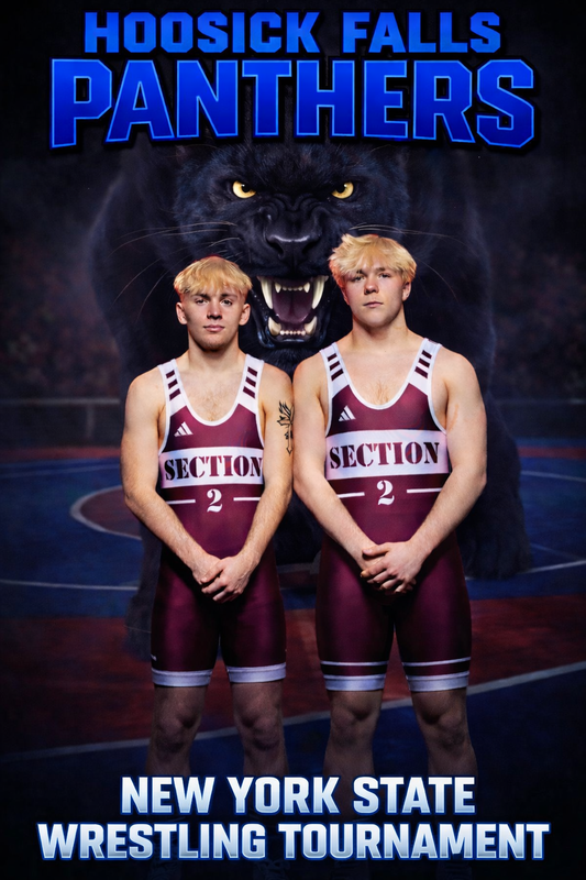 Colegrove & Ellis at NYS Wrestling Tournament