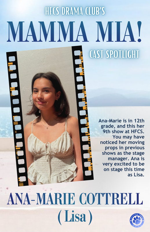 cast spotlights Mamma Mia!