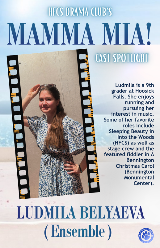 cast spotlights Mamma Mia!