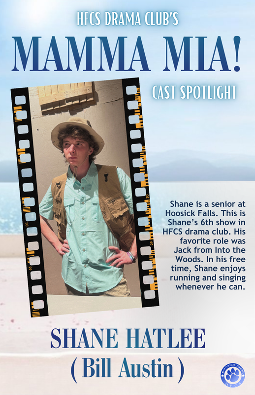 cast spotlights Mamma Mia!