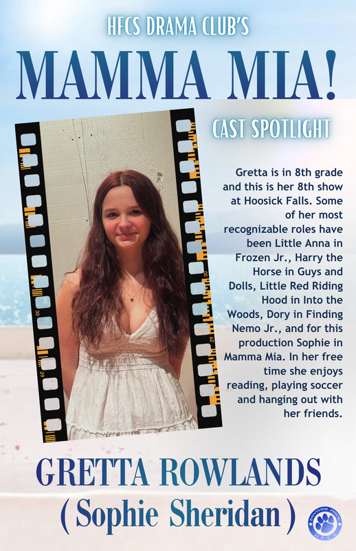 cast spotlights Mamma Mia!