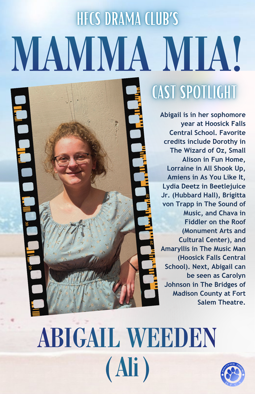 cast spotlights Mamma Mia!