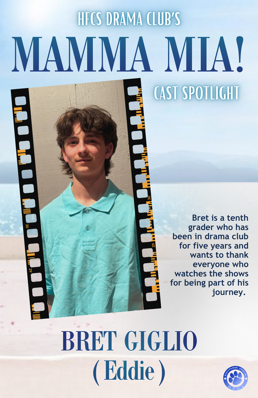 cast spotlights Mamma Mia!