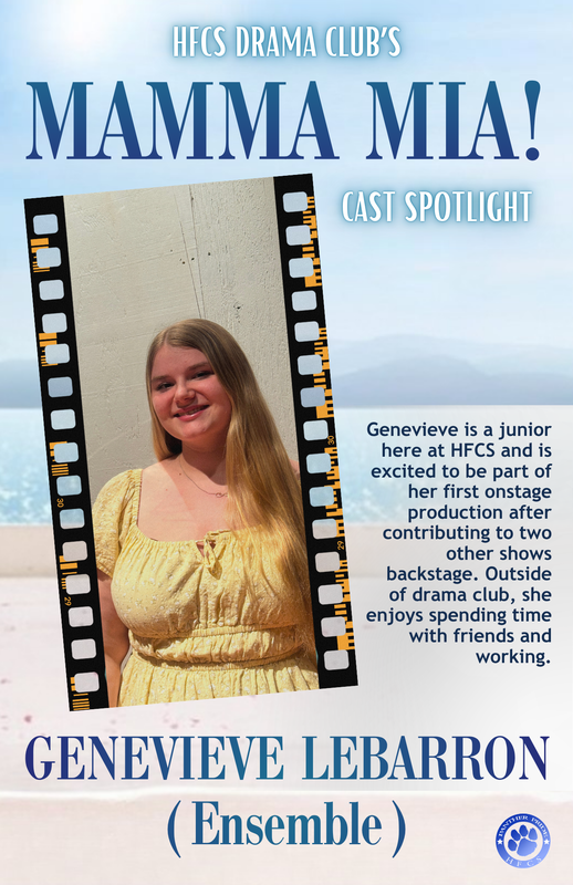 cast spotlights Mamma Mia!