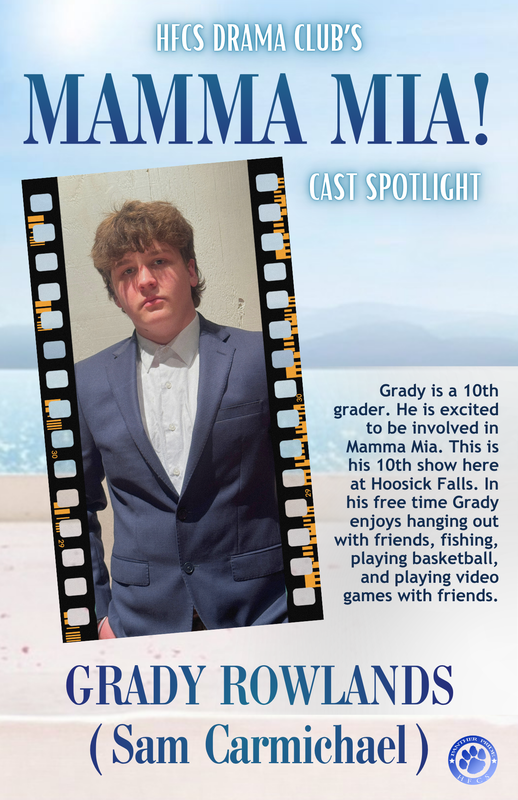 cast spotlights Mamma Mia!