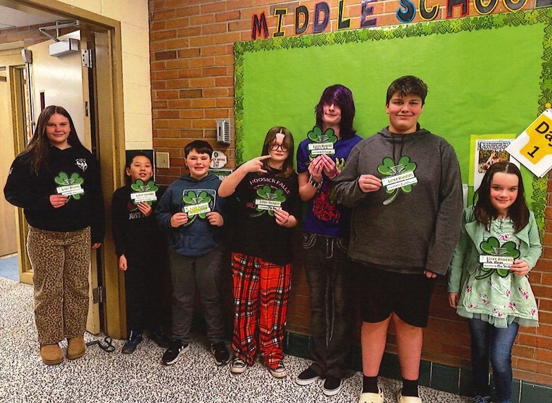 middle school lucky shake winners