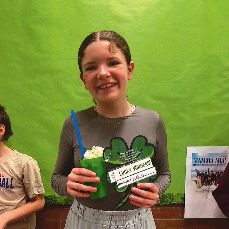 middle school lucky shake winners