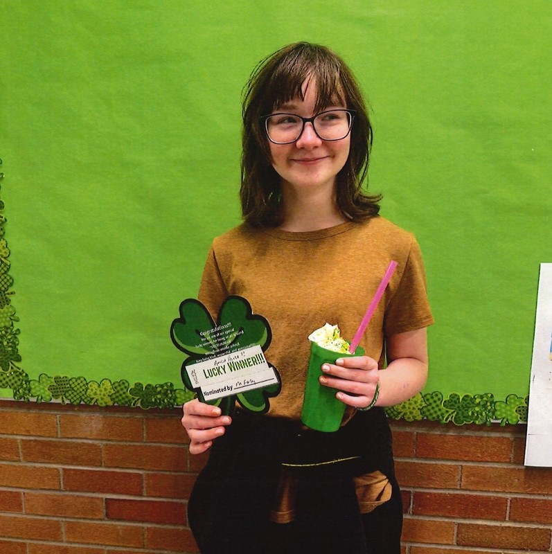 middle school lucky shake winners