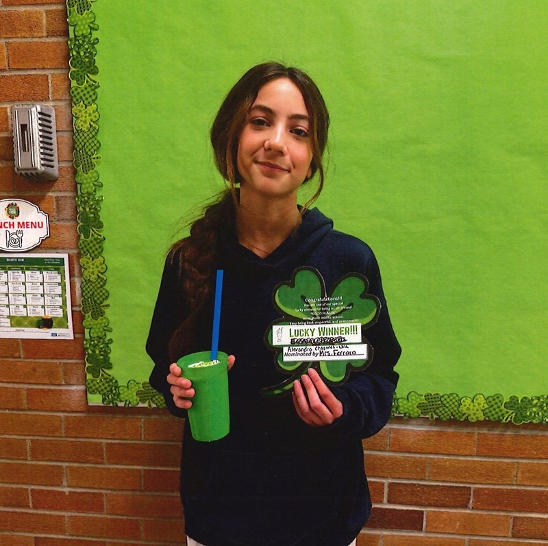 middle school lucky shake winners