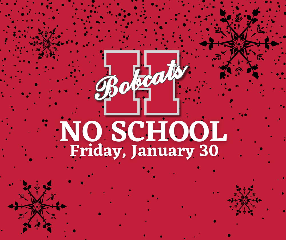 Hope Public Schools estará cerrado el viernes 30 de enero de 2026 debido a condiciones heladas continuas en las carreteras.  Aunque los equipos del distrito han estado trabajando en los campus, muchas calles secundarias y áreas cercanas siguen siendo inseguras.  La seguridad de estudiantes, personal, familias y comunidad sigue siendo nuestra prioridad.  Compartiremos cualquier actualización adicional en todas las plataformas.