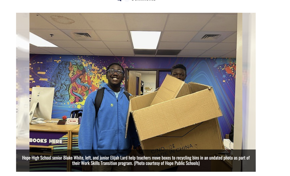 students in wolf program