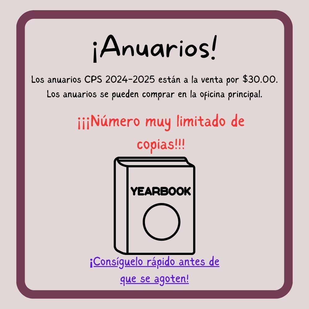 cps yearbooks for sale spanish flyer