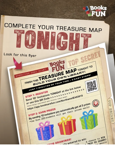Complete your treasure map!