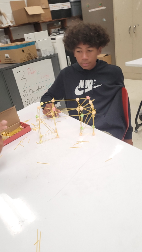 some students were asked to make a bridge instead.