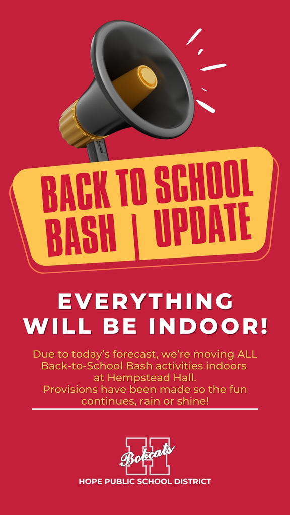 Back to school bash