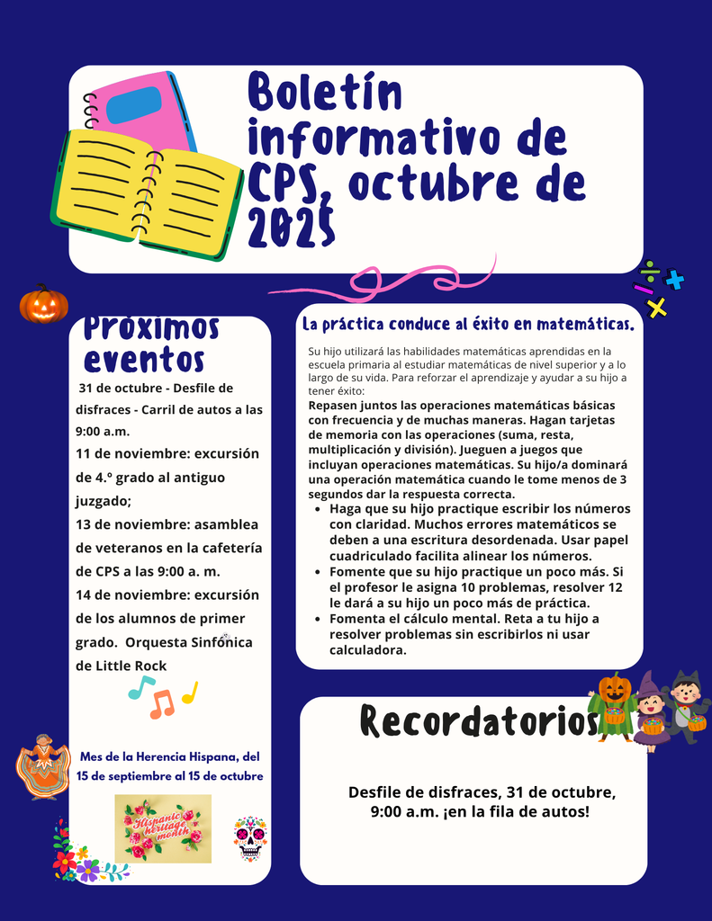 Newsletter in Spanish